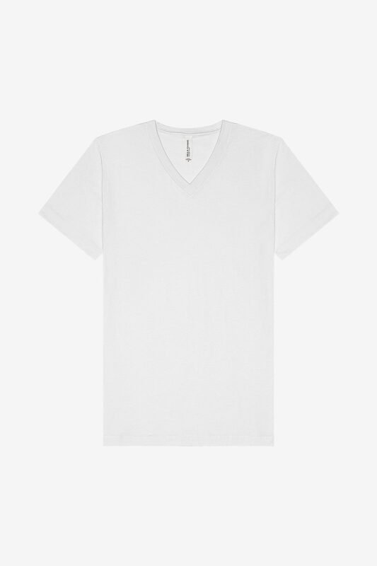 Bella+Canvas 3005 – V-Neck Tee Ash Front