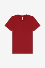 Bella+Canvas 3005 – V-Neck Tee Canvas Red