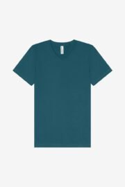 Bella+Canvas 3005 – V-Neck Tee Deap Teal Front