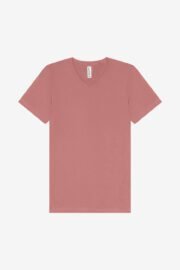 Bella+Canvas 3005 – V-Neck Tee Mauve Front