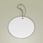 Black Ceramic Ornament