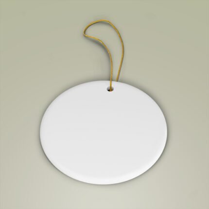 Black Ceramic Ornament