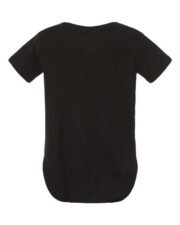Infant Baby Rib Bodysuit - 4400 Black Back