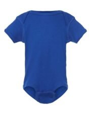 Infant Baby Rib Bodysuit - 4400 Royal Front