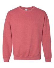 Unisex Heavy Blend™ Crewneck Sweatshirt - 18000 Heather Scarlet Red