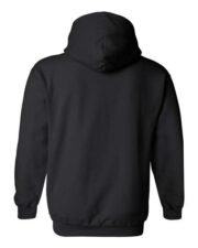 Unisex Heavy Blend™ Hooded Sweatshirt - 18500 Black Back