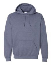 Unisex Heavy Blend™ Hooded Sweatshirt - 18500 Heather Dark Navy