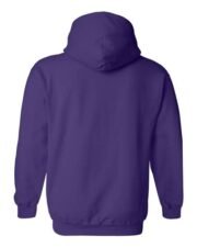 Unisex Heavy Blend™ Hooded Sweatshirt - 18500 Purple Back
