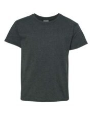 Youth Heavy Cotton™ T-Shirt - 5000B Dark Heather Front