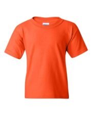 Youth Heavy Cotton™ T-Shirt - 5000B Orange Front