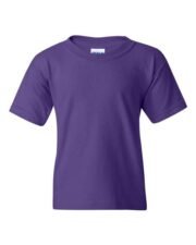 Youth Heavy Cotton™ T-Shirt - 5000B Purple Front