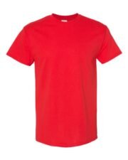 Youth Heavy Cotton™ T-Shirt - 5000B Red Front