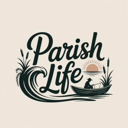 Parish Life Digital Files, Fishing Boat svg, png, ai, eps, dxf, Fisherman Silhouette Graphic, Louisiana parish design, Southern Lifestyle