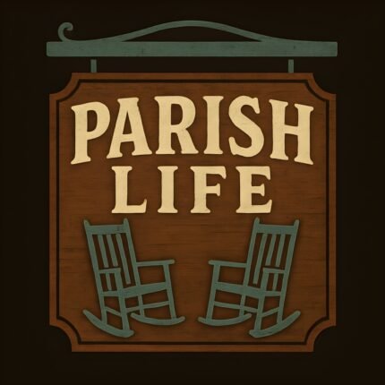 Parish Life Rocking Chairs Digital Download High Resolution File Digital
