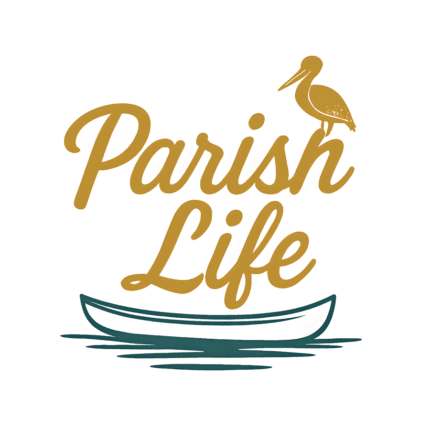 Parish Life Pelican Digital Files, Louisiana Vector Graphics, Southern svg, png, ai, eps, dxf, Coastal Decor Cricut Designs
