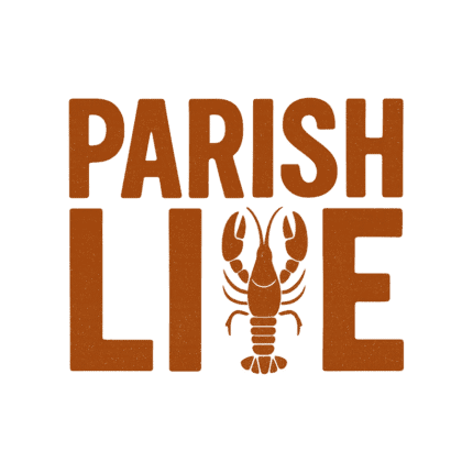 Parish Life Digital Files, svg png ai eps dxf, Louisiana Theme Graphic, Crayfish Outline, New Orleans, Cajun Printable, Instant Download Art