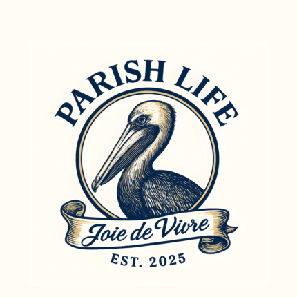 Parish Life Pelican Digital svg png ai eps dxf Files, Louisiana Living, Joie de Vivre, Southern Charm, Vector Graphics, Cricut Silhouette