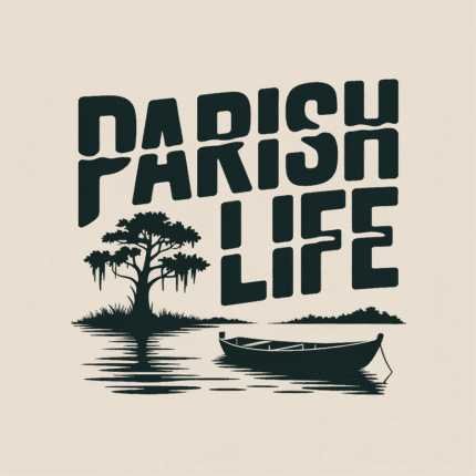 Parish Life Digital Files, Louisiana svg, png, ai, eps, dxf, Southern Home Decor, Bayou Illustration, Cypress Tree Artwork, Vector Graphics